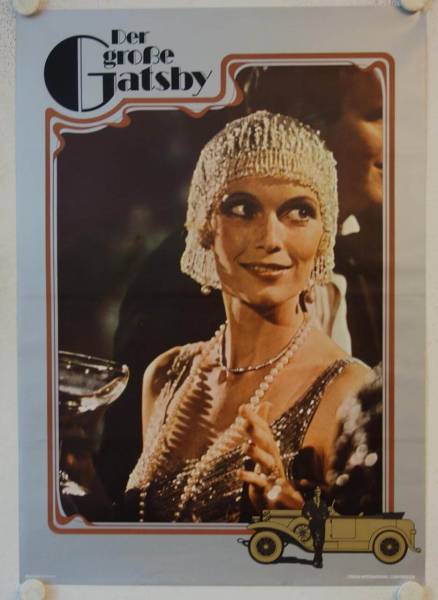 The Great Gatsby original release german movie poster set